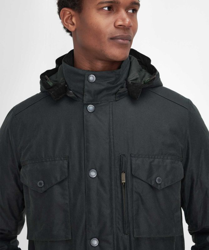 Barbour Wax Winter Sapper Jacket at Jules B