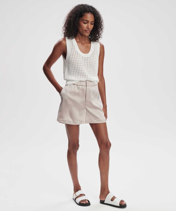 Varley Ferns Open Knit Tank Top