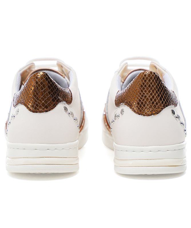 Geox Jaysen Leather Trainers