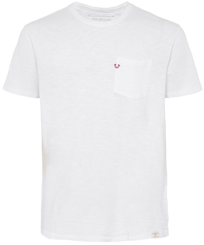 True Religion Crew Neck Patch Pocket T-Shirt