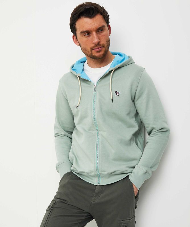 Paul Smith Zip-Through Zebra Hoodie