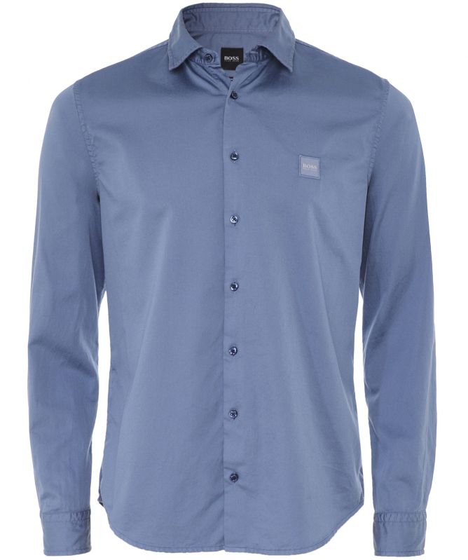 BOSS Slim Fit Garment Dyed Mypop_2 Shirt