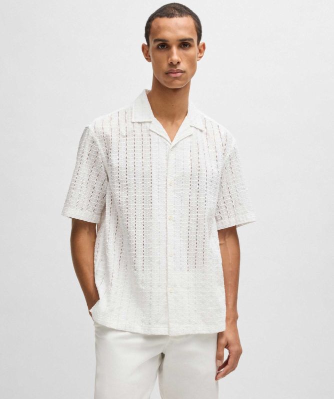 BOSS Broderie Anglaise C-Lars Shirt