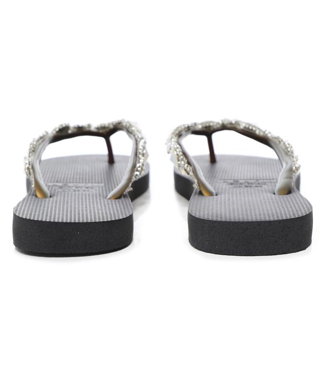 Uzurii Marilyn Crystal Flip Flops