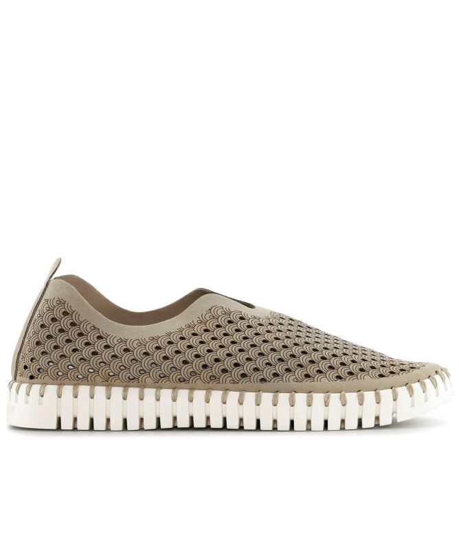Ilse Jacobsen Tulip Perforated Slip-On