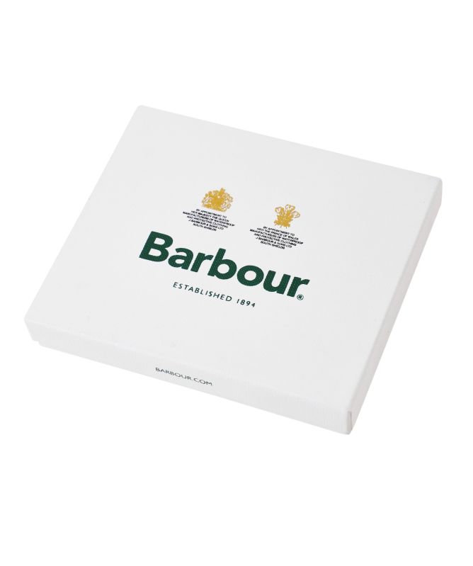 Barbour Grain Leather Billfold Wallet