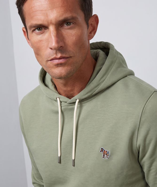 Paul Smith Regular Fit Zebra Logo Hoodie