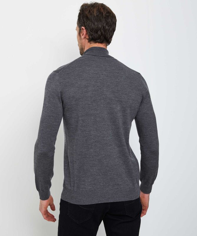 Thomas Maine Merino Roll Neck Jumper
