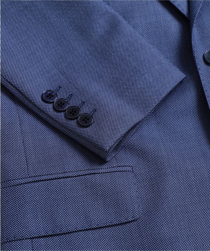J. Blades Virgin Wool Birdseye Suit