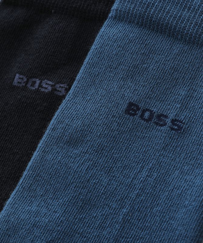 BOSS Soft Compact Cotton Business Socks 2 Pack