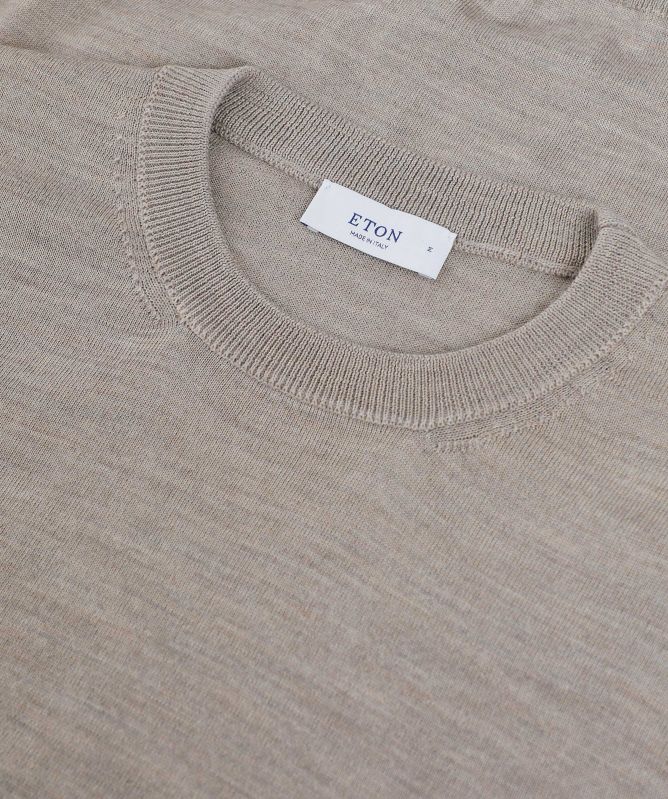 Eton Merino Crew Neck Jumper