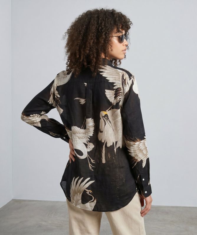 One Hundred Stars Stork Oversized Shirt