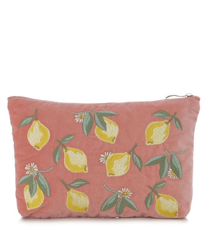 Elizabeth Scarlett Lemon Blossom Everyday Pouch