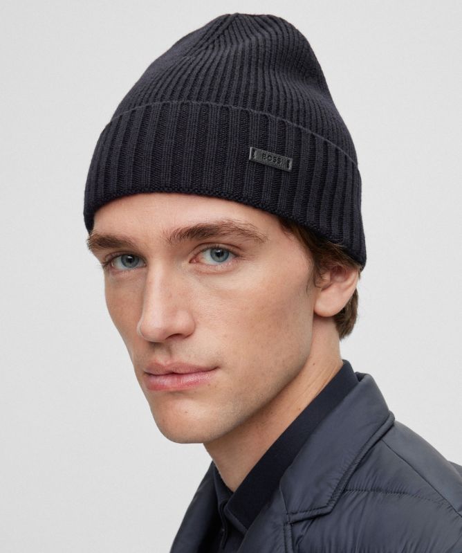 BOSS Virgin Wool Fati Beanie