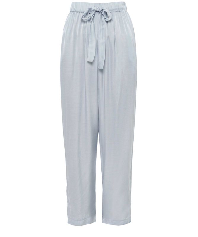 Greek Archaic Kori Drawstring Satin Pants
