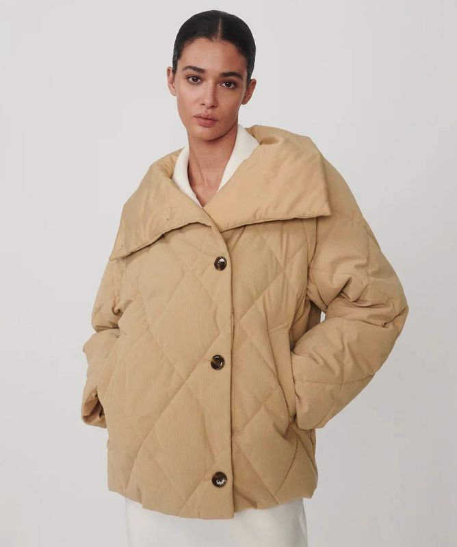 Varley Evren Short Quilted Coat