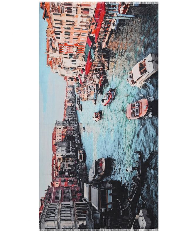 Ahujasons Venice Print Scarf