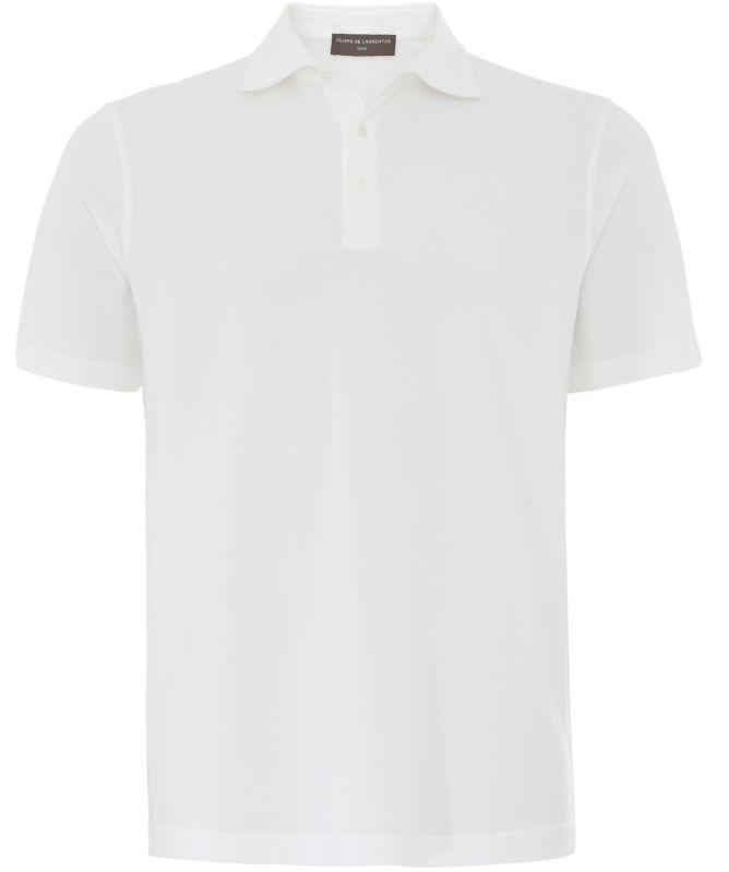 Filippo De Laurentiis Pique Polo Shirt