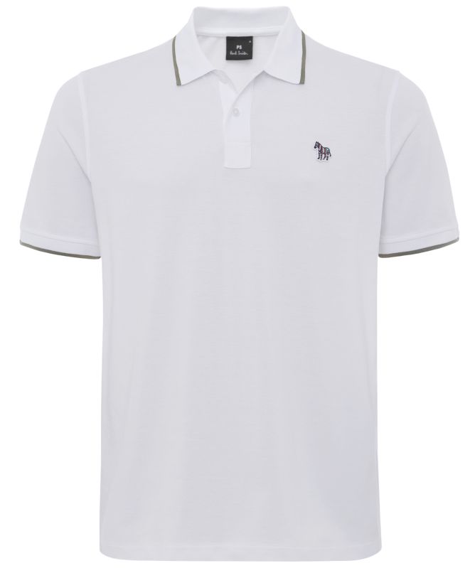 Paul Smith Tipped Zebra Polo