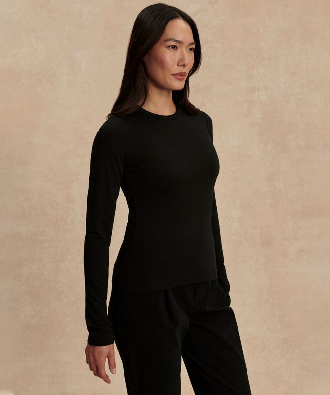 Varley Edna Long Sleeve Fitted Tee