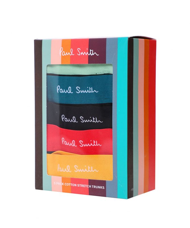 Paul Smith Stretch Cotton Trunks 5 Pack