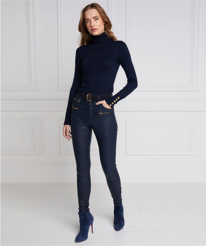 Holland Cooper Coated Jodphur Jeans