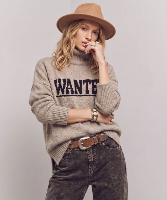 Eddy and Ivy Wanted Merino Cashmere Jumper
