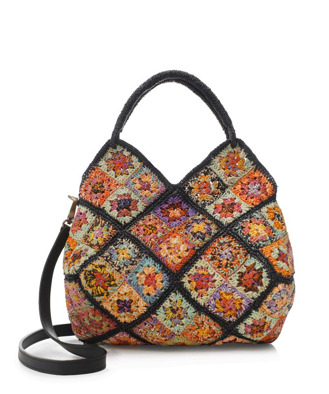 Rabarany Crochet Raffia Bag