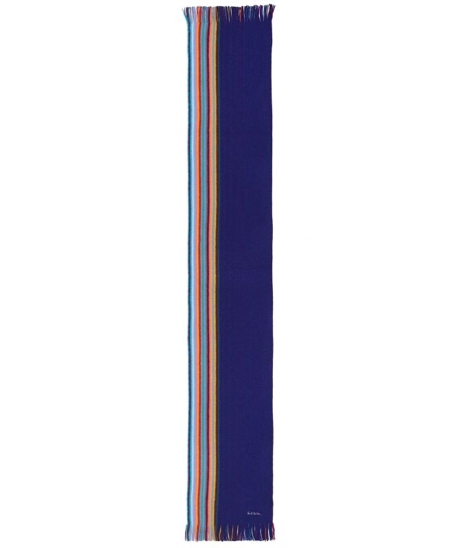 Paul Smith Wool Striped Edge Scarf