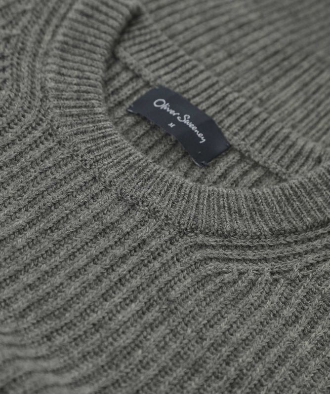 Oliver Sweeney Hunningham Rib Crew Jumper