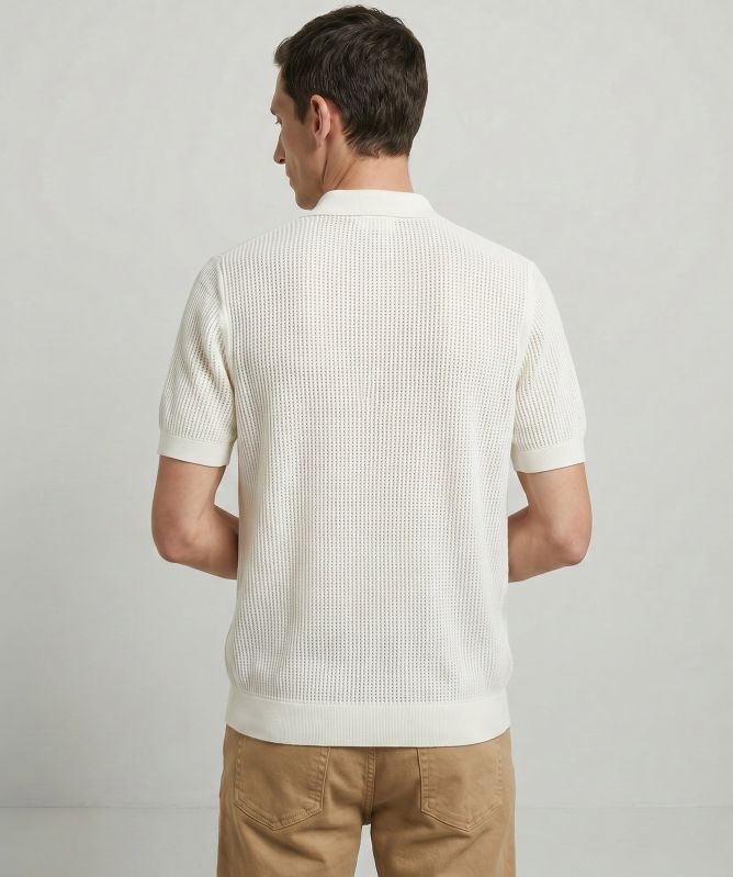 MASQ Hand Knit Short Sleeve Shirt