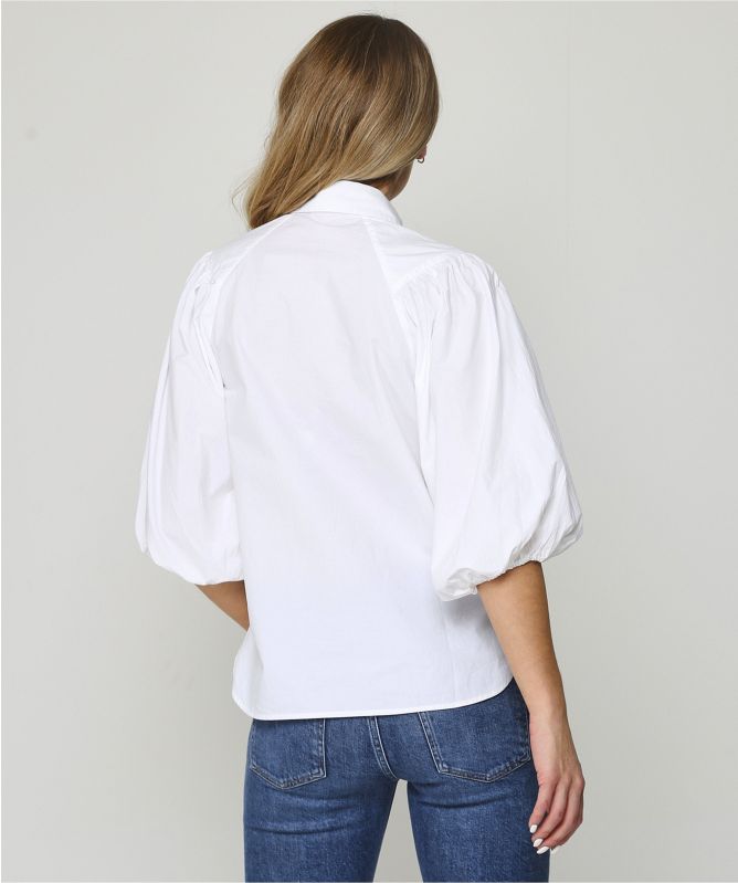 GANNI Cotton Poplin Shirt