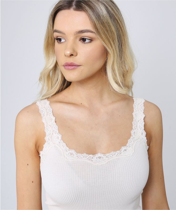 Rosemunde Silk Sleeveless Babette Tank Top