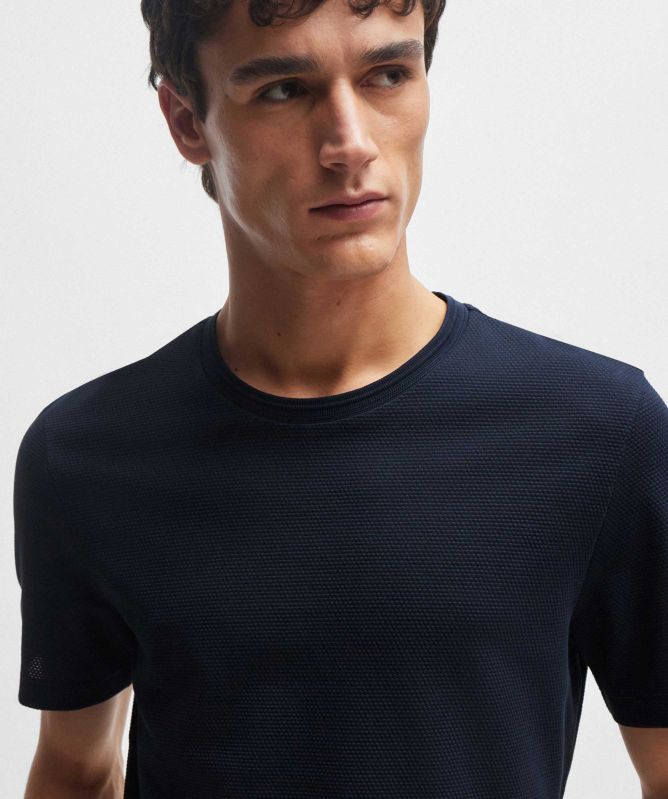 BOSS Textured Tiburt T-Shirt