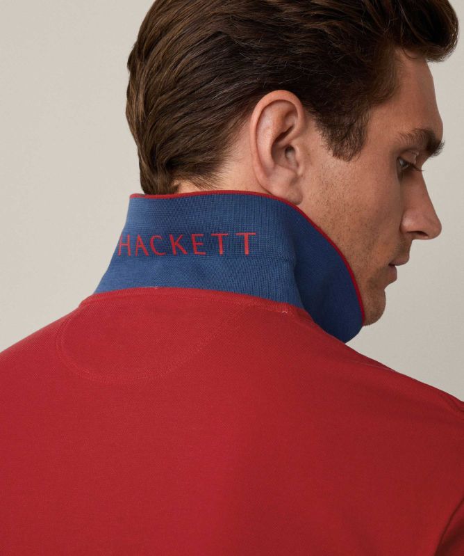 Hackett Slim Fit Pique Polo Shirt