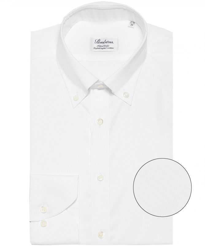 Stenstroms Fitted Body Cotton Shirt