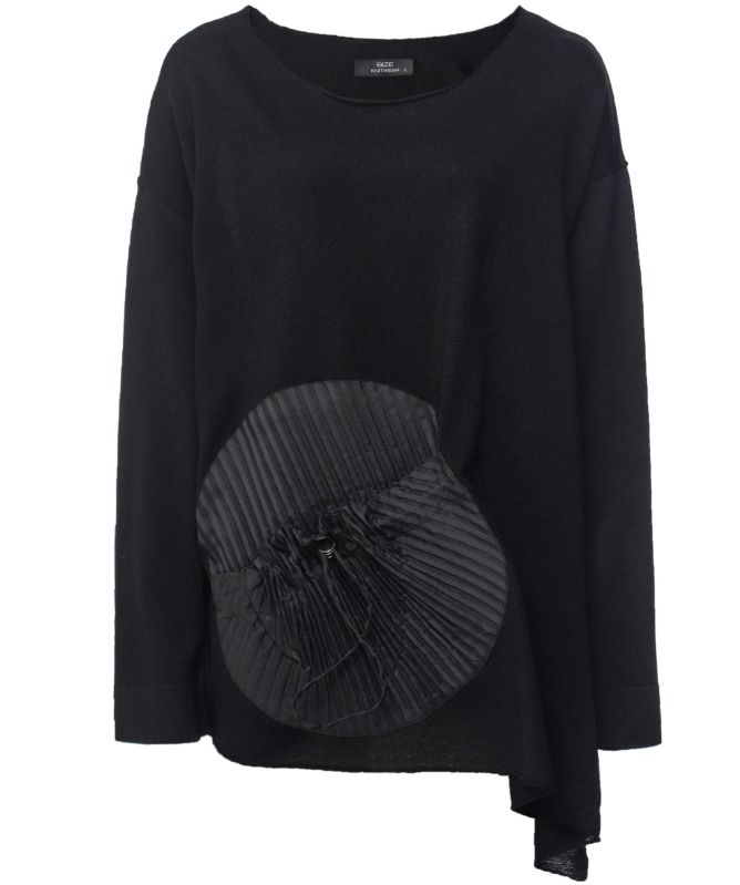 Bize Pleated Pocket Jumper