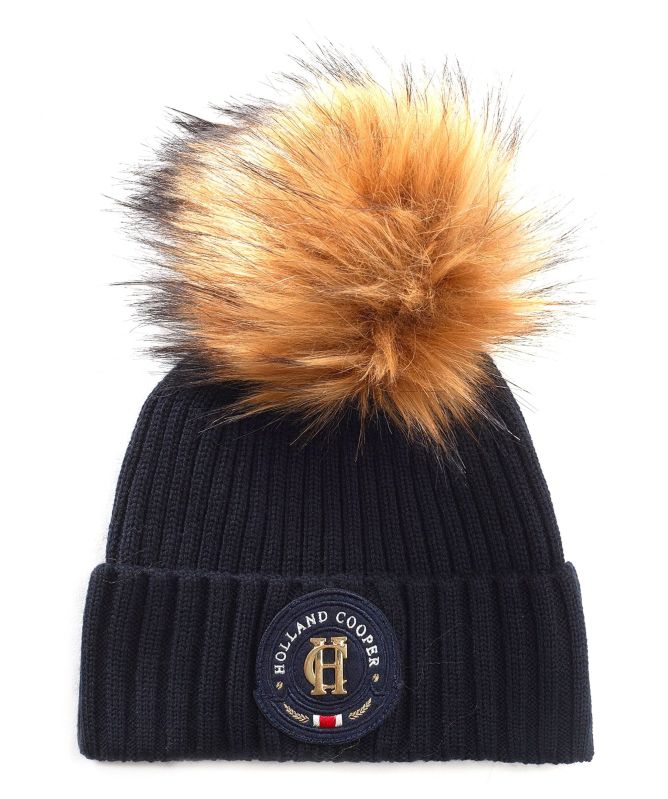 Holland Cooper Equi Wool Bobble Hat