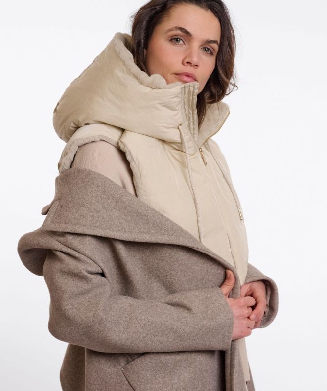 Rino and Pelle Tabita Hood Collar