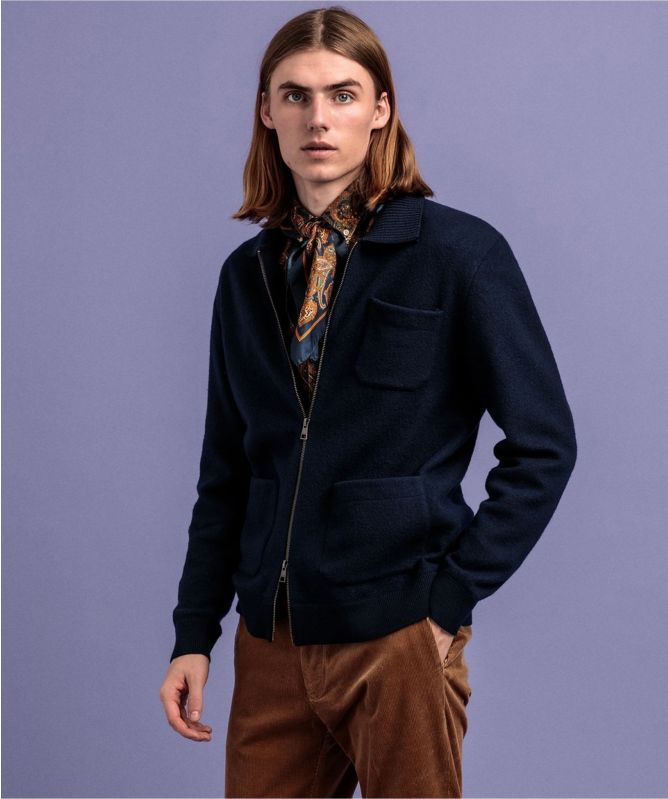 Boiled Knitted Jacket