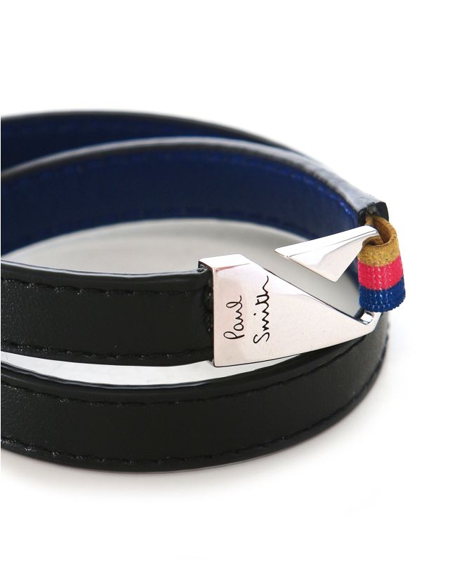 Paul Smith Leather Hook Bracelet