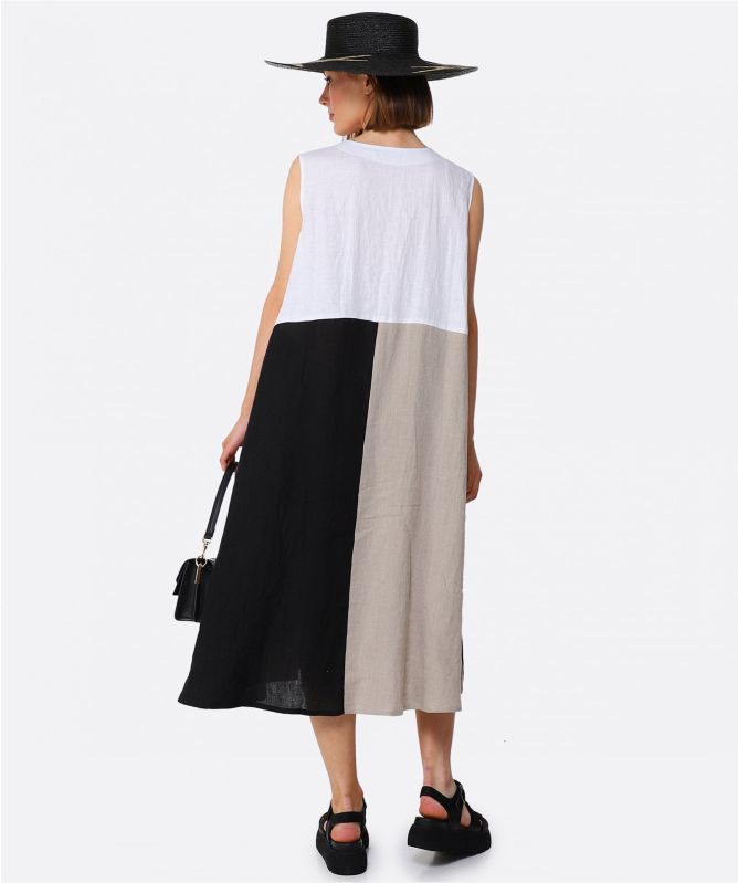 Ralston Fari Linen Zip Dress