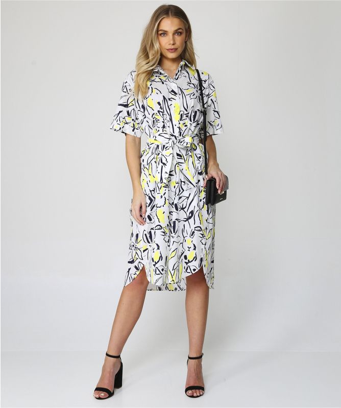 Paul Smith Rabbit Print Shirt Dress