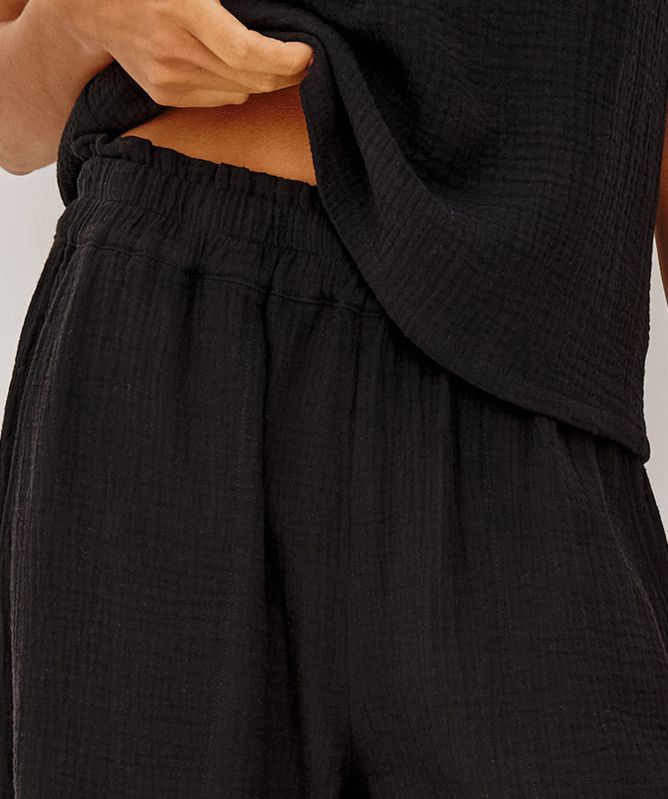 Rails Leon Double Gauze Crop Trousers