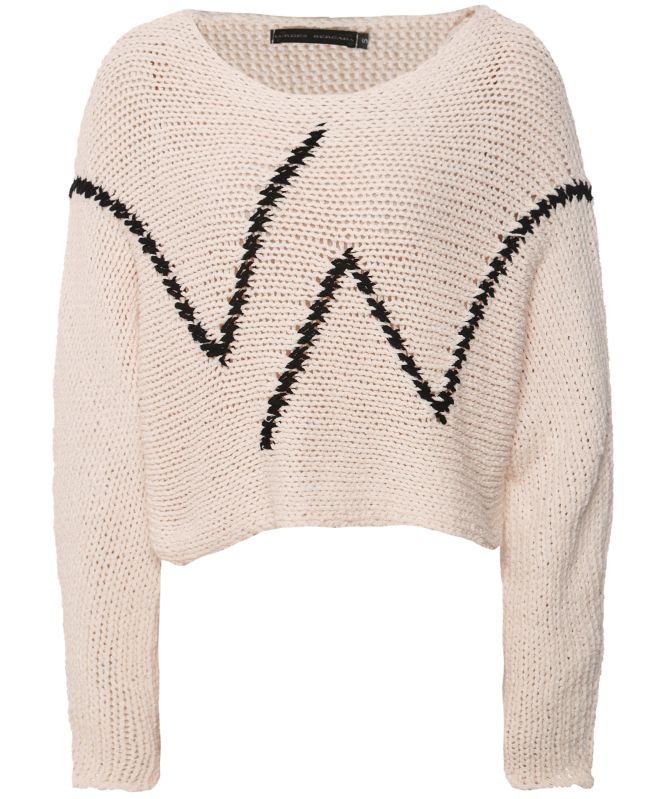 Lurdes Bergada Oversized Zig-Zag Jumper