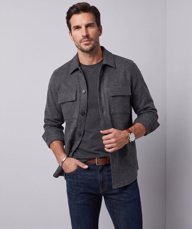 Profuomo Knitted Overshirt