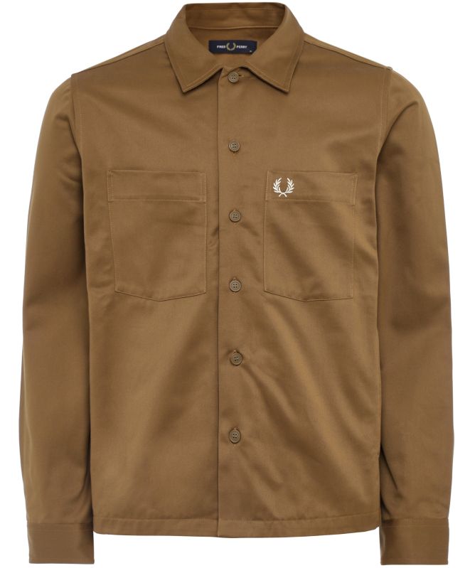Fred Perry Twill Overshirt