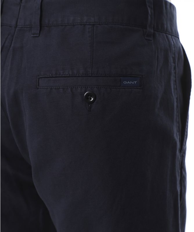 Regular Fit Cotton Linen Shorts