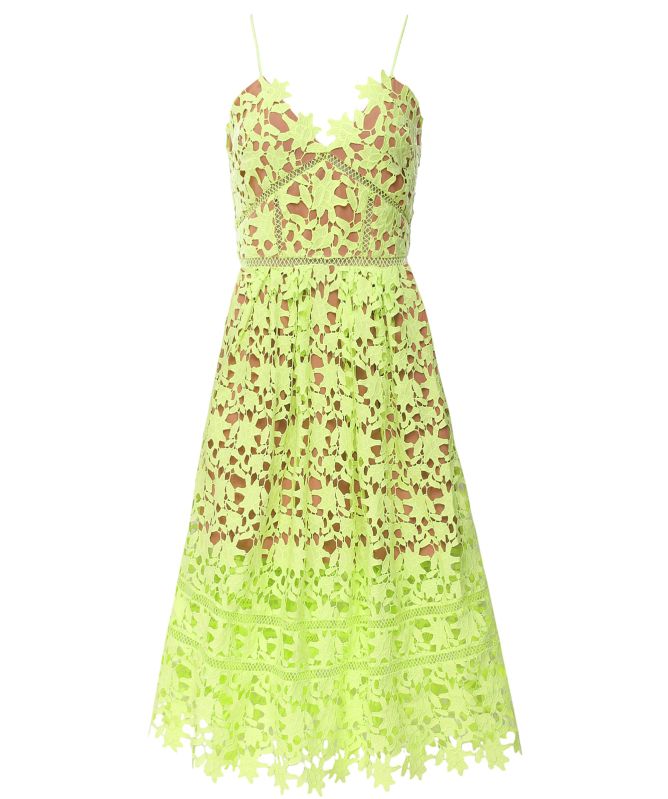 Self-Portrait Azaelea Lace Midi Dress