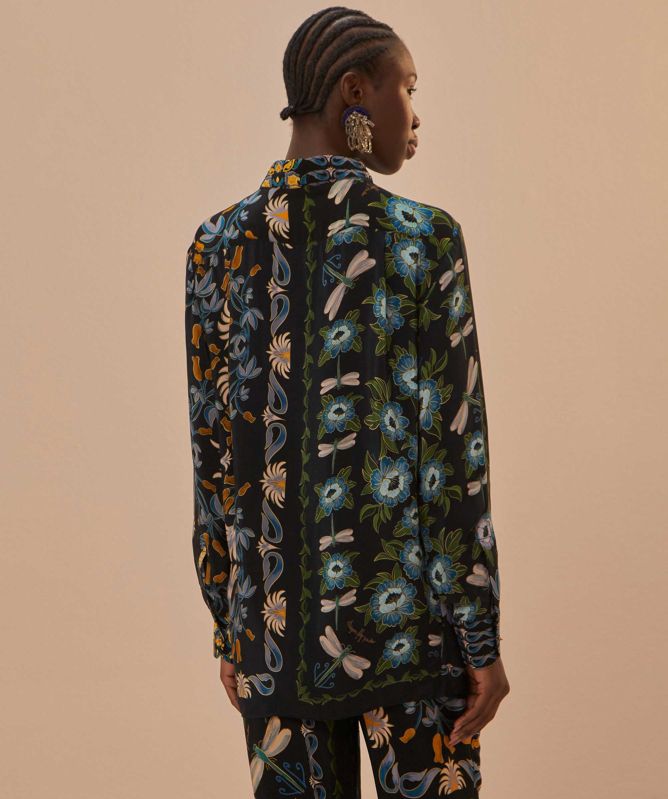 FARM Rio Winter Garden Pyjama Shirt